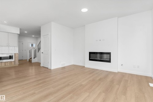 2728 188 Street, Edmonton, AB - Indoor Photo Showing Living Room With Fireplace