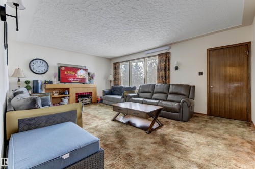 12947 109 Street, Edmonton, AB - Indoor Photo Showing Living Room