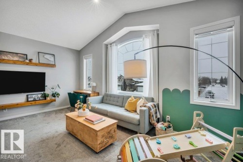 4337 Mcmullen Way, Edmonton, AB - Indoor Photo Showing Living Room
