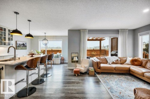 4337 Mcmullen Way, Edmonton, AB - Indoor Photo Showing Living Room