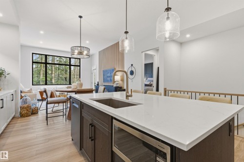 157 Redwing Wynd, St. Albert, AB - Indoor Photo Showing Kitchen With Upgraded Kitchen