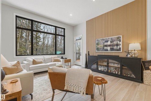 157 Redwing Wynd, St. Albert, AB - Indoor With Fireplace