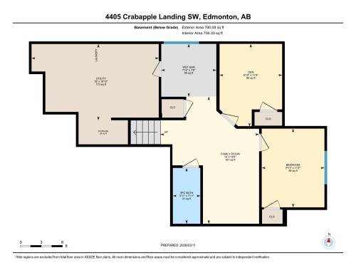 Floor plan - 4405 Crabapple Landing Landing, Edmonton, AB - Other