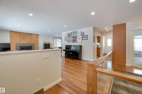 37 Valleyview Crescent, Edmonton, AB - Indoor With Fireplace