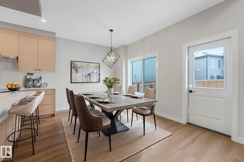 8 Dalquist Bay, Leduc, AB - Indoor Photo Showing Dining Room