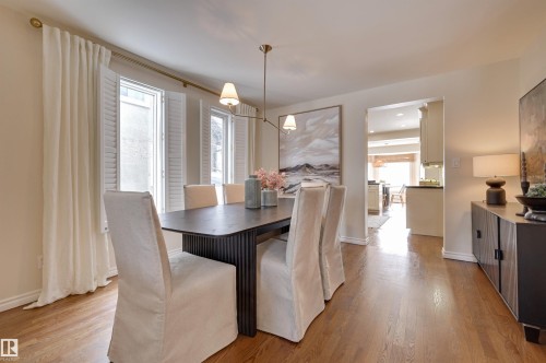 14015 104 Avenue, Edmonton, AB - Indoor Photo Showing Dining Room