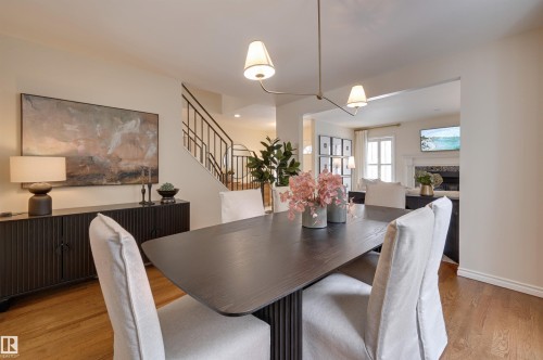 14015 104 Avenue, Edmonton, AB - Indoor Photo Showing Dining Room
