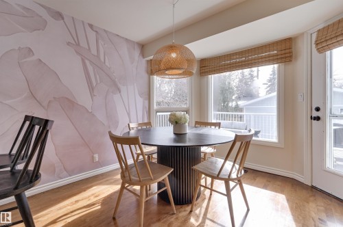 14015 104 Avenue, Edmonton, AB - Indoor Photo Showing Dining Room