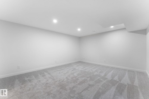 Large Family Room in Basement - 4 Heath Place, St. Albert, AB - Indoor