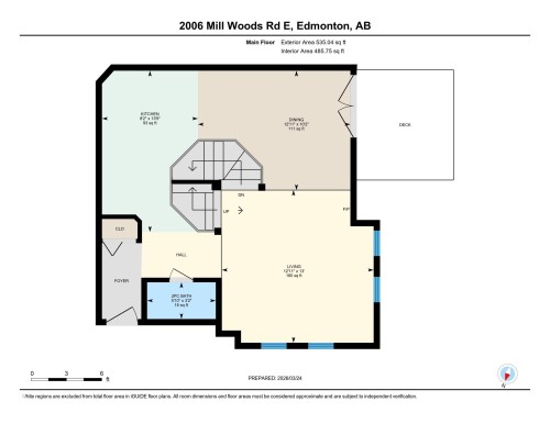 Floor plan - 2006 Mill Woods Road E, Edmonton, AB - Other