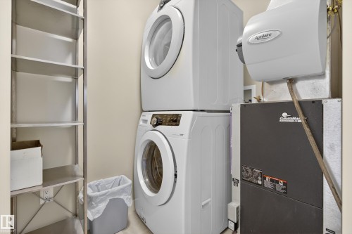 408 10530 56 Avenue, Edmonton, AB - Indoor Photo Showing Laundry Room
