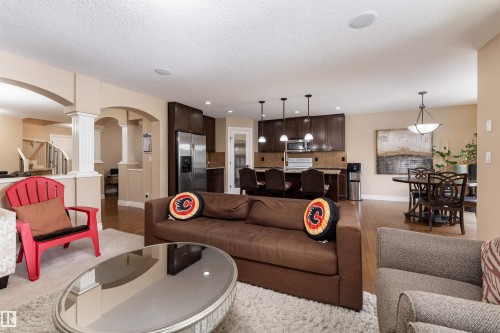 729 37A Avenue, Edmonton, AB - Indoor Photo Showing Living Room