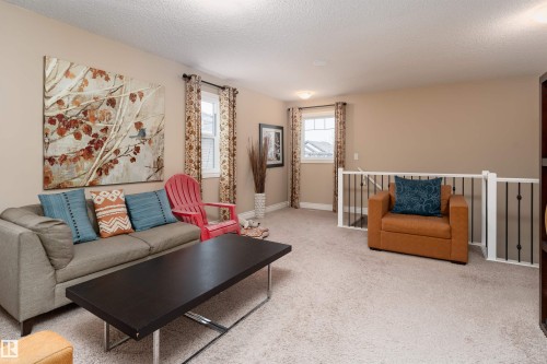 729 37A Avenue, Edmonton, AB - Indoor Photo Showing Living Room