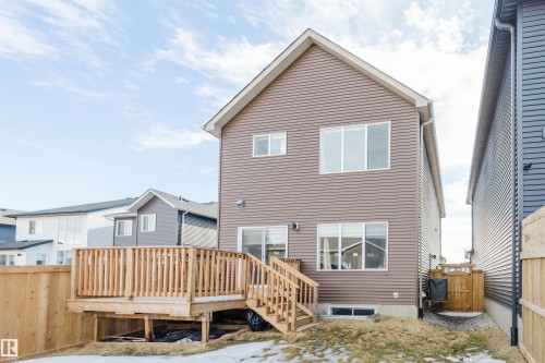5612 Hawthorn Way, Edmonton, AB - Outdoor With Deck Patio Veranda With Exterior