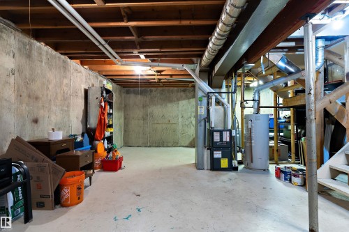 1128 Knottwood Road E, Edmonton, AB - Indoor Photo Showing Basement