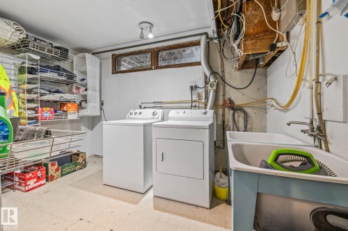 6811 Fulton Dr, Edmonton, AB - Indoor Photo Showing Laundry Room