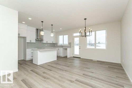 2420 Egret Loop, Edmonton, AB - Indoor Photo Showing Kitchen With Upgraded Kitchen