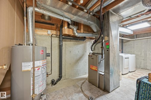 221 Callingwood Place, Edmonton, AB - Indoor Photo Showing Basement