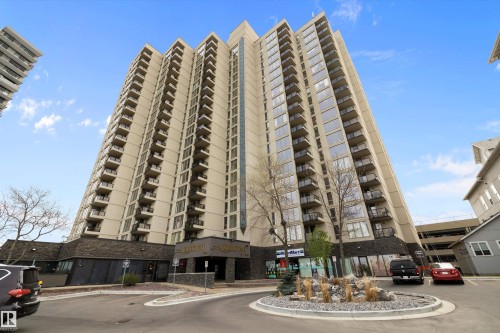 1405 10149 Saskatchewan Drive, Edmonton, AB - Outdoor With Facade