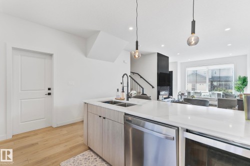 14904 109 Avenue, Edmonton, AB - Indoor Photo Showing Kitchen With Double Sink
