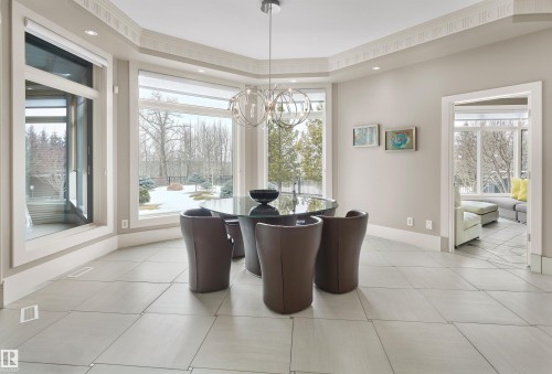 16 Windermere Drive, Edmonton, AB - Indoor Photo Showing Dining Room