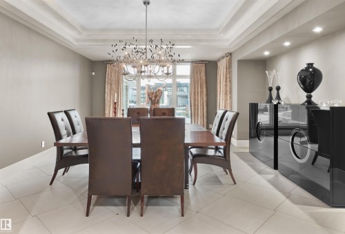16 Windermere Drive, Edmonton, AB - Indoor Photo Showing Dining Room