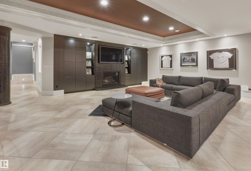 16 Windermere Drive, Edmonton, AB - Indoor With Fireplace