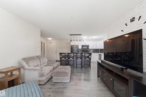 352 2096 Blackmud Creek Drive, Edmonton, AB - Indoor Photo Showing Living Room
