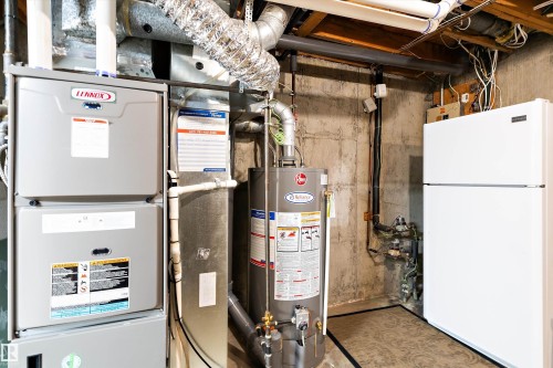 4D Twin Terrace, Edmonton, AB - Indoor Photo Showing Basement