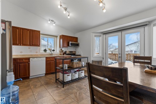 3728 48B Avenue, Drayton Valley, AB - Indoor Photo Showing Kitchen With Double Sink