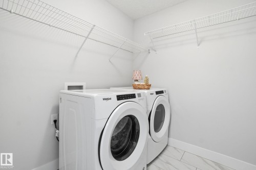 Upper Floor - 18 4835 Wright Drive, Edmonton, AB - Indoor Photo Showing Laundry Room