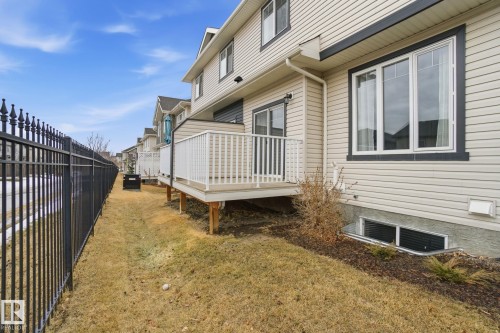 18 4835 Wright Drive, Edmonton, AB - Outdoor With Deck Patio Veranda With Exterior