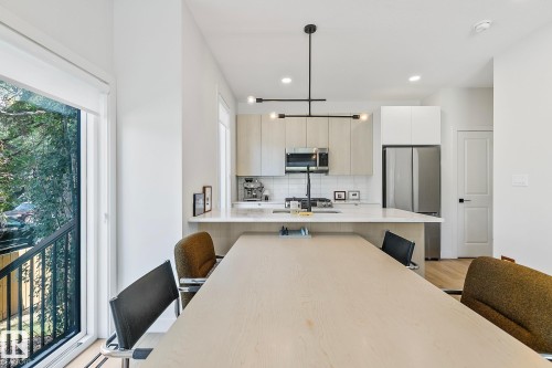 10363 149 Street, Edmonton, AB - Indoor Photo Showing Kitchen With Upgraded Kitchen