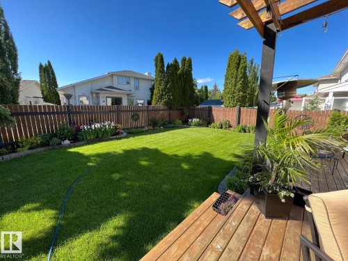 9 Deslauriers Crescent, St. Albert, AB - Outdoor With Deck Patio Veranda With Backyard