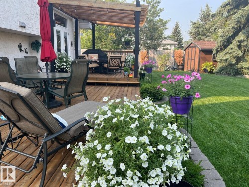 9 Deslauriers Crescent, St. Albert, AB - Outdoor With Deck Patio Veranda