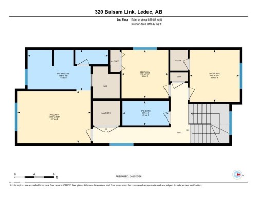 Floor plan - 320 Balsam Link, Leduc, AB - Other
