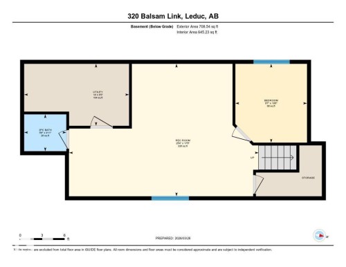 Floor plan - 320 Balsam Link, Leduc, AB - Other