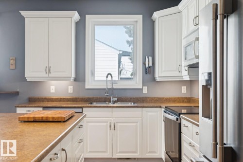 11118 72 Avenue, Edmonton, AB - Indoor Photo Showing Kitchen With Double Sink