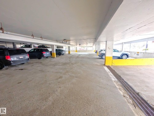 Visitor Parking Area - 1307 10149 Saskatchewan Drive, Edmonton, AB - Indoor Photo Showing Garage