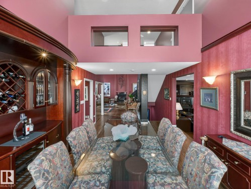 116 Twin Brooks Cove, Edmonton, AB - Indoor Photo Showing Living Room