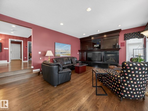 116 Twin Brooks Cove, Edmonton, AB - Indoor With Fireplace