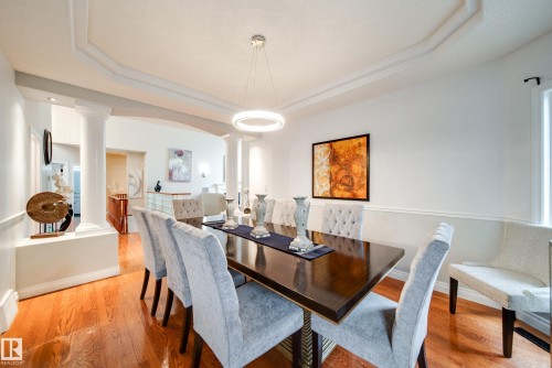 242 Running Creek Lane, Edmonton, AB - Indoor Photo Showing Dining Room