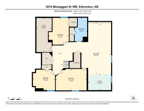 Floor plan - 4016 Mactaggart Drive, Edmonton, AB - Other