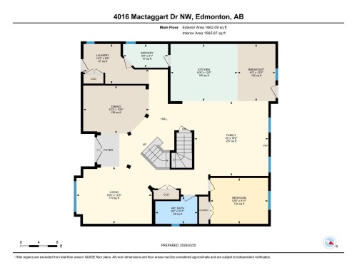Floor plan - 4016 Mactaggart Drive, Edmonton, AB - Other