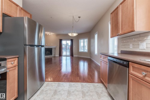 202 9905 81 Avenue, Edmonton, AB - Indoor Photo Showing Kitchen