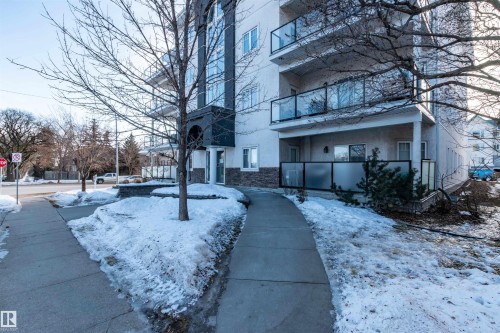202 9905 81 Avenue, Edmonton, AB - Outdoor With Balcony