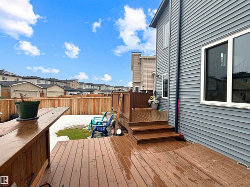 1035 Berg Place, Leduc, AB - Outdoor With Deck Patio Veranda With Exterior
