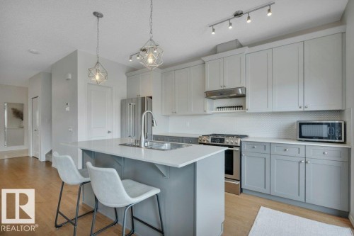 20936 95 Avenue, Edmonton, AB - Indoor Photo Showing Kitchen With Upgraded Kitchen