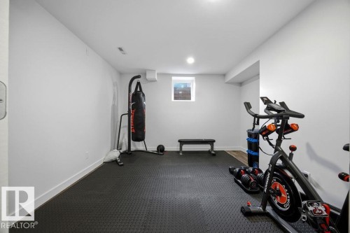 8816 25A Avenue, Edmonton, AB - Indoor Photo Showing Gym Room