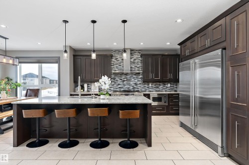 2508 59 Avenue, Rural Leduc County, AB - Indoor Photo Showing Kitchen With Upgraded Kitchen